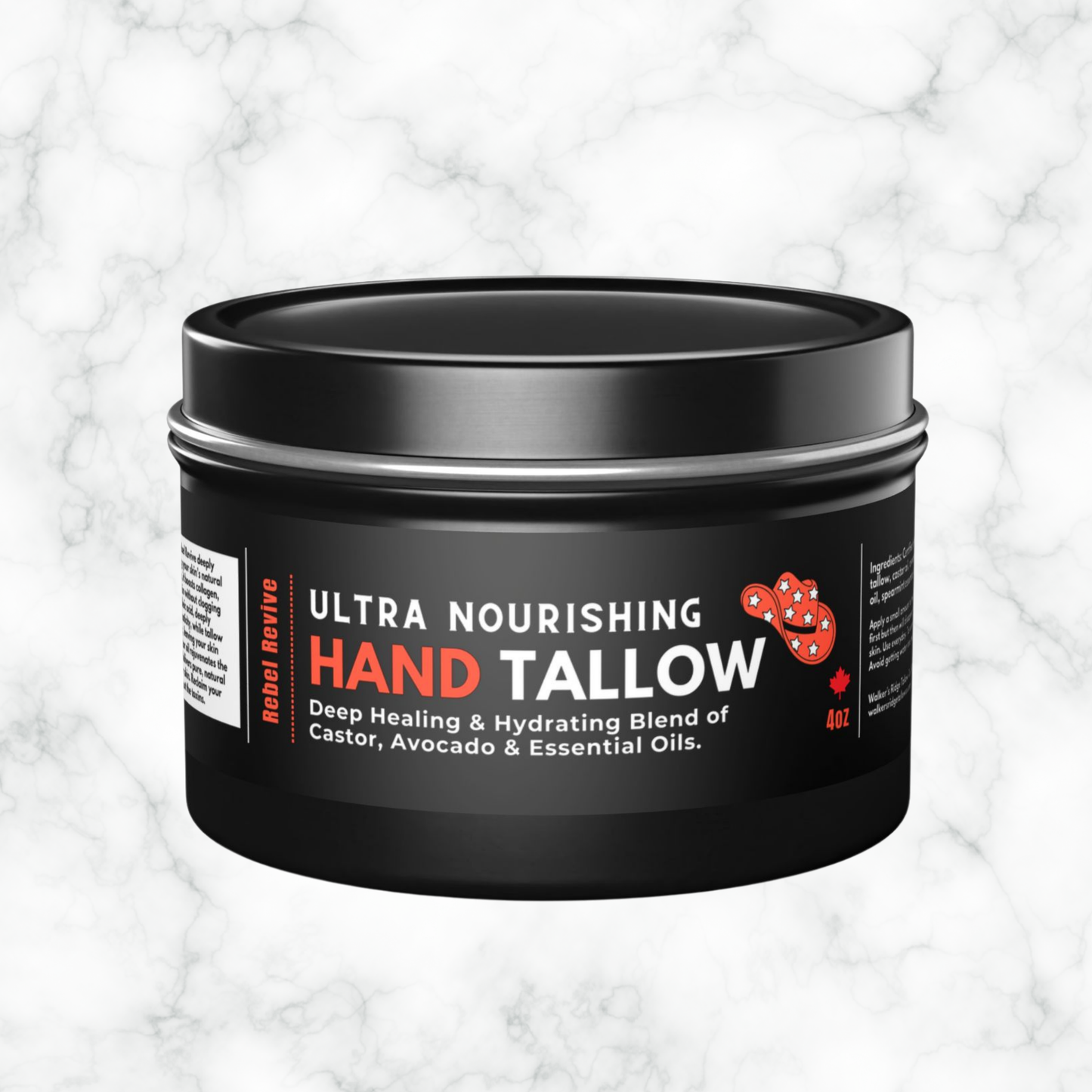 Ultra Nourishing Hand/Body Tallow (Whipped) 4oz