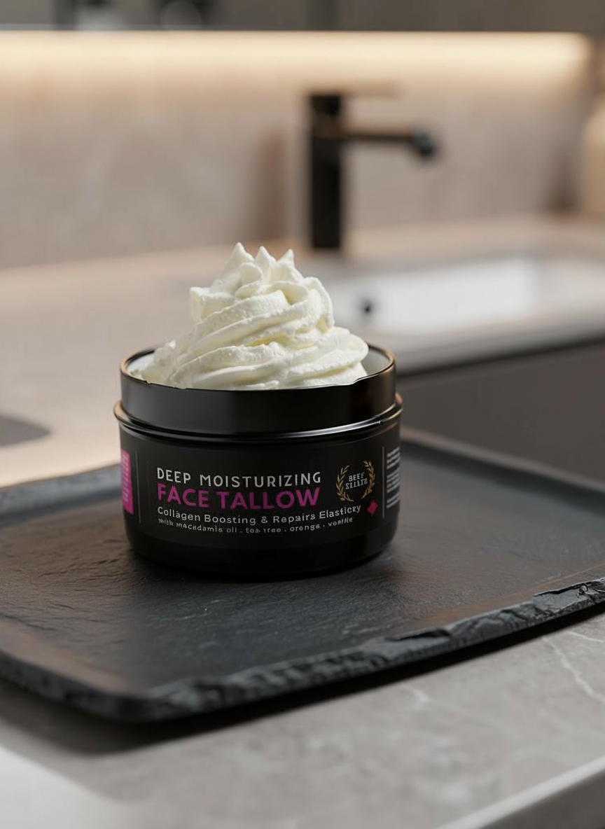 Deep Repairing Face Tallow (Whipped) (4oz)