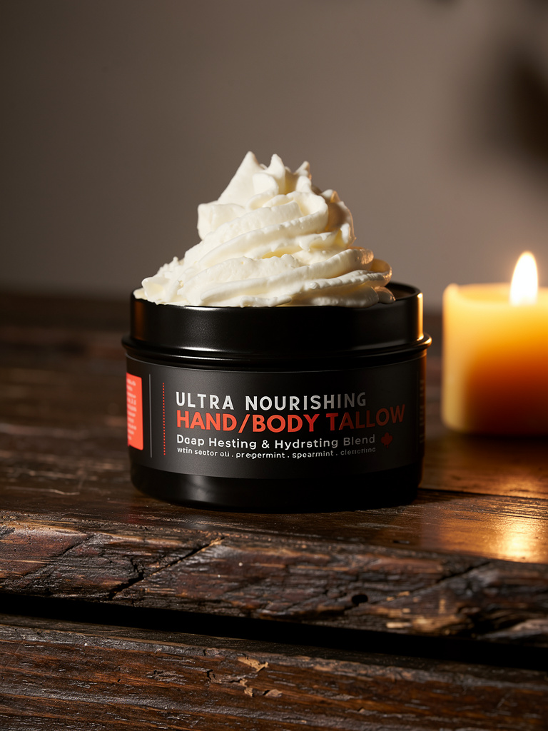 Ultra Nourishing Hand/Body Tallow (Whipped) 4oz